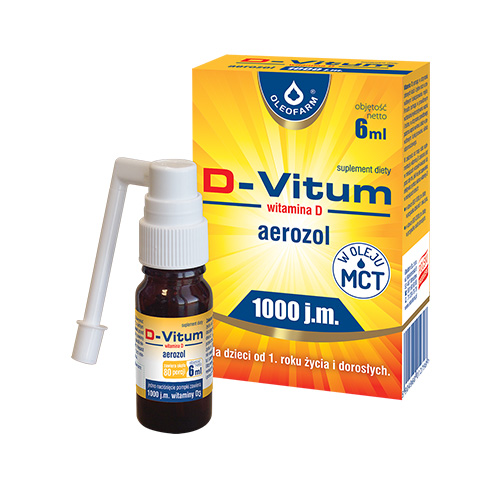 D Vitum 1000 Jm Aerozol D Vitum Dla Dzieci Oleofarm