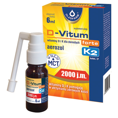 D-Vitum forte 2000 K2 aerozol